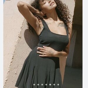 Doen Porto dress black XXL NWT